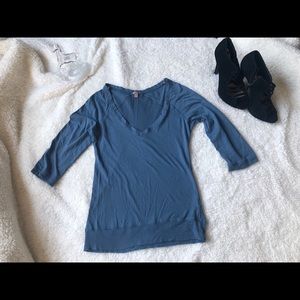 Halogen casual blue Top